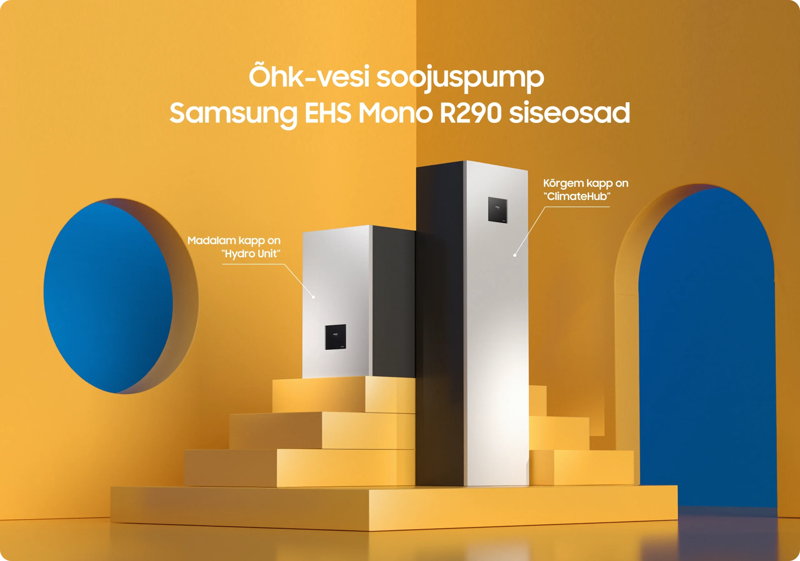Õhk-vesi soojuspump Samsung EHS Mono R290